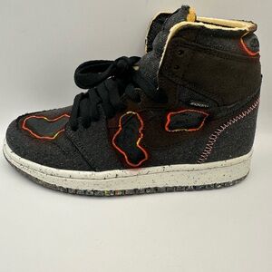 **NEW** Jordan 1 Zoom Crater Lava custom. Sz 4.5y/6w